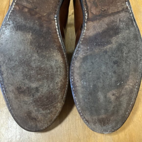 Florsheim Imperial Comfortech 93050 Wing Tip Brogue Tassel Loafer Antiqued  9.5D